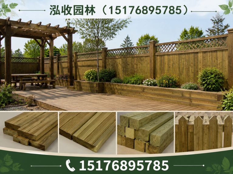 长治京津冀防腐木工程展示图